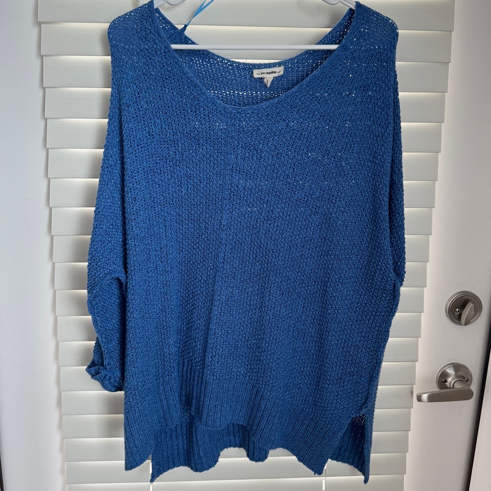 BLUE ee:some TOP SIZE S/M